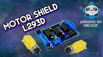 Arduino en mBlock. Motor Shield L293D