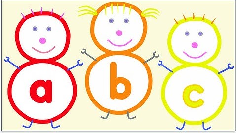 Alphabubblies Jumping ABC Song