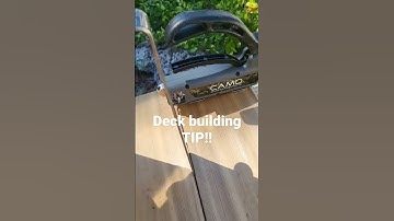 Deck Building Tip | Gapping Deck Boards With A Pry Bar?? |