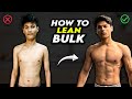 How to lean bulk without gaining fat  skinny to muscular complete guide