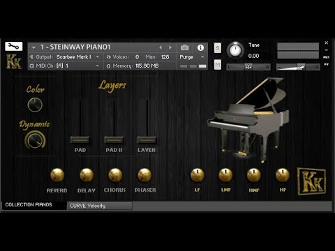 PIANOS ACÚSTICOS KOLLECTION KEYS for kontakt (grátis)