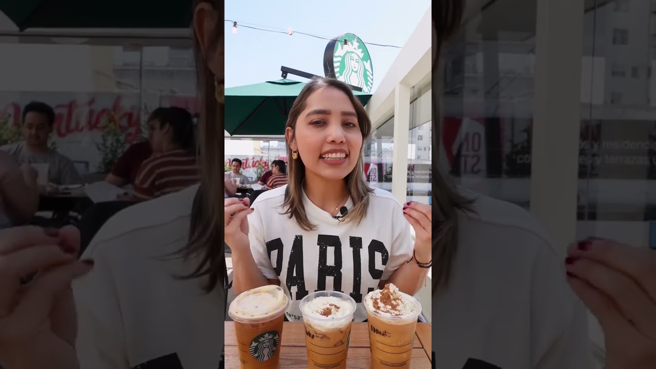 Frappuccinos🎃Starbucks🎃 BOMBA de AZUCAR #shorts