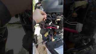 Suzuki DF250 PTT relay clicking with no power Suzuki DF250 PTT relay clicking with no power