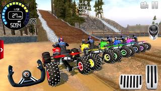 Impossible Offroad on Dirt Quad Bikes Driving #4 - Extreme Motor Bike Videogame | Android gamePlay screenshot 5