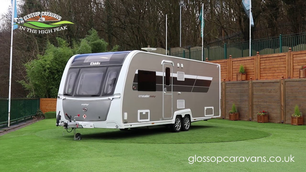 Elddis Crusader Zephyr 2018 Caravan Model - 360 Exterior Demonstration Video