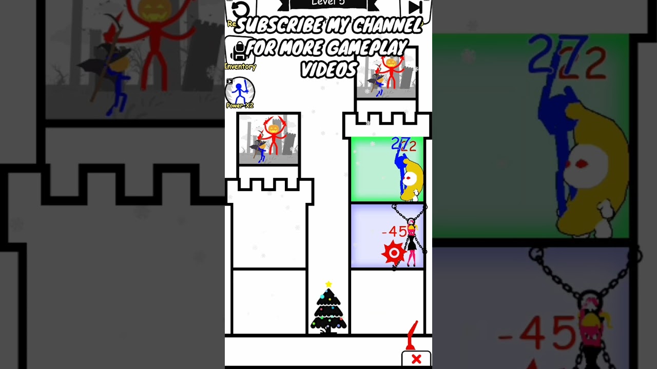 Stick Hero: Tower Defense - Android Gameplay 