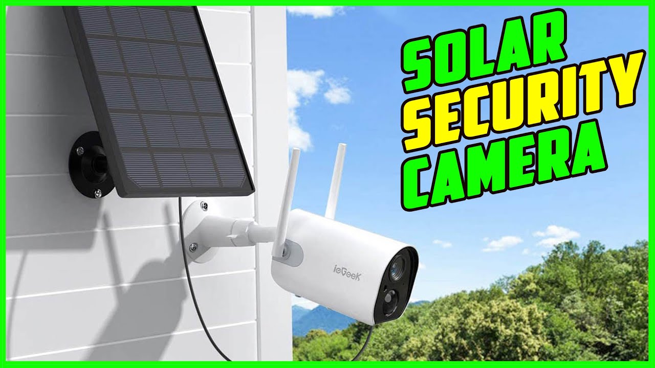 TOP 5 Best Solar Powered Security Cameras 2026 - YouTube