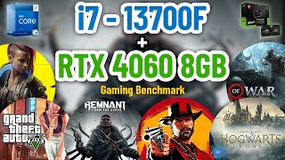 RTX 4060 + i7 13700F Tested in Gaming Benchmark