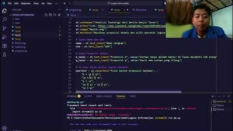 Projek UAS logika informatika 