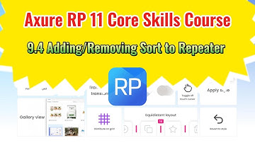 Axure RP 11 Core Skills Course: 9.4 Adding/Removing Sort to Repeater