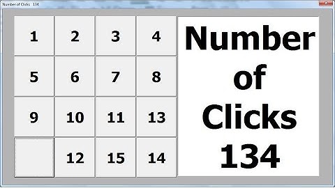 How to Create a Number Shuffle Game using VBA in Excel