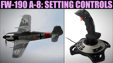 FW-190 A-8: Setting Joystick HOTAS Controls Tutorial | DCS WORLD