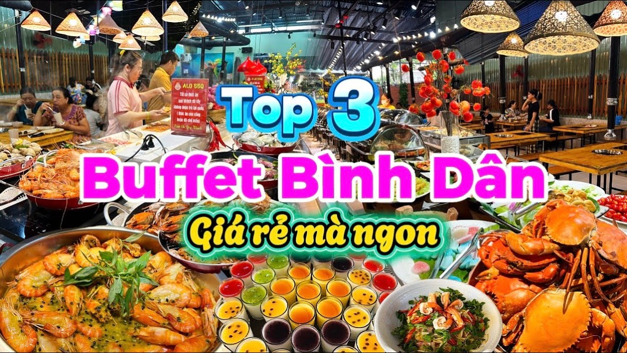 1063. Tổng hợp 3 quán Buffet hải sản thịt nướng chất lượng giá rẻ tại Sài Gòn Vũng Tàu Tây Ninh