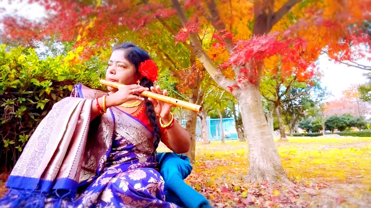 radhakrishna flute theme | Sad Music of Radha Krishna | Instrumental Sad version | Flute Cover