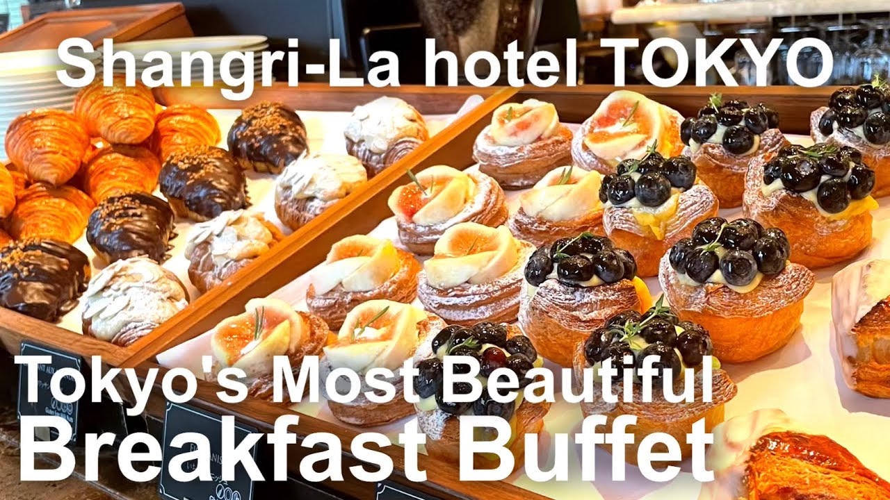 Tokyo's Most Beautiful Breakfast Buffet at Shangri-La Hotel Tokyo