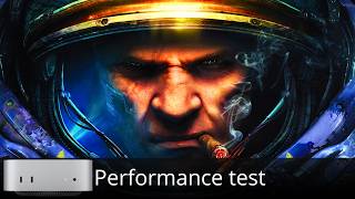 Mac mini m4 Performance test in Starcraft 2