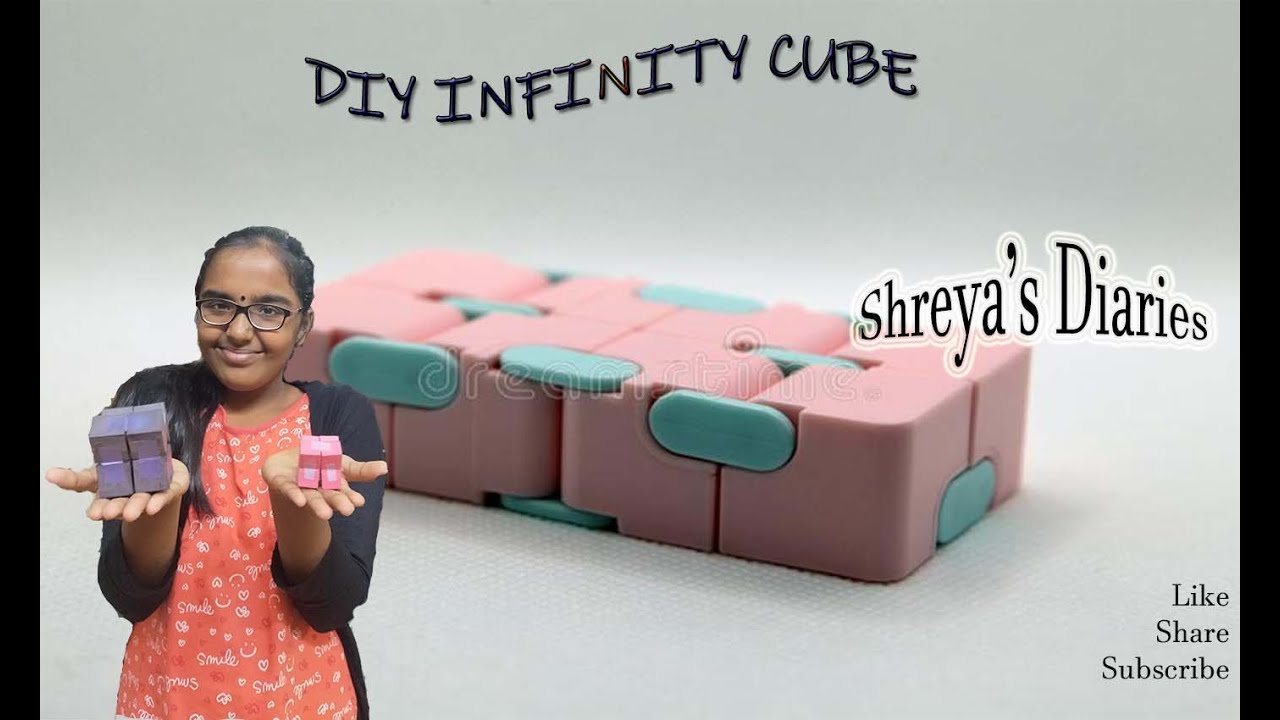 DIY Infinity Cube with Paper / Infinity Cube Fidget Toy / Shreya's ...