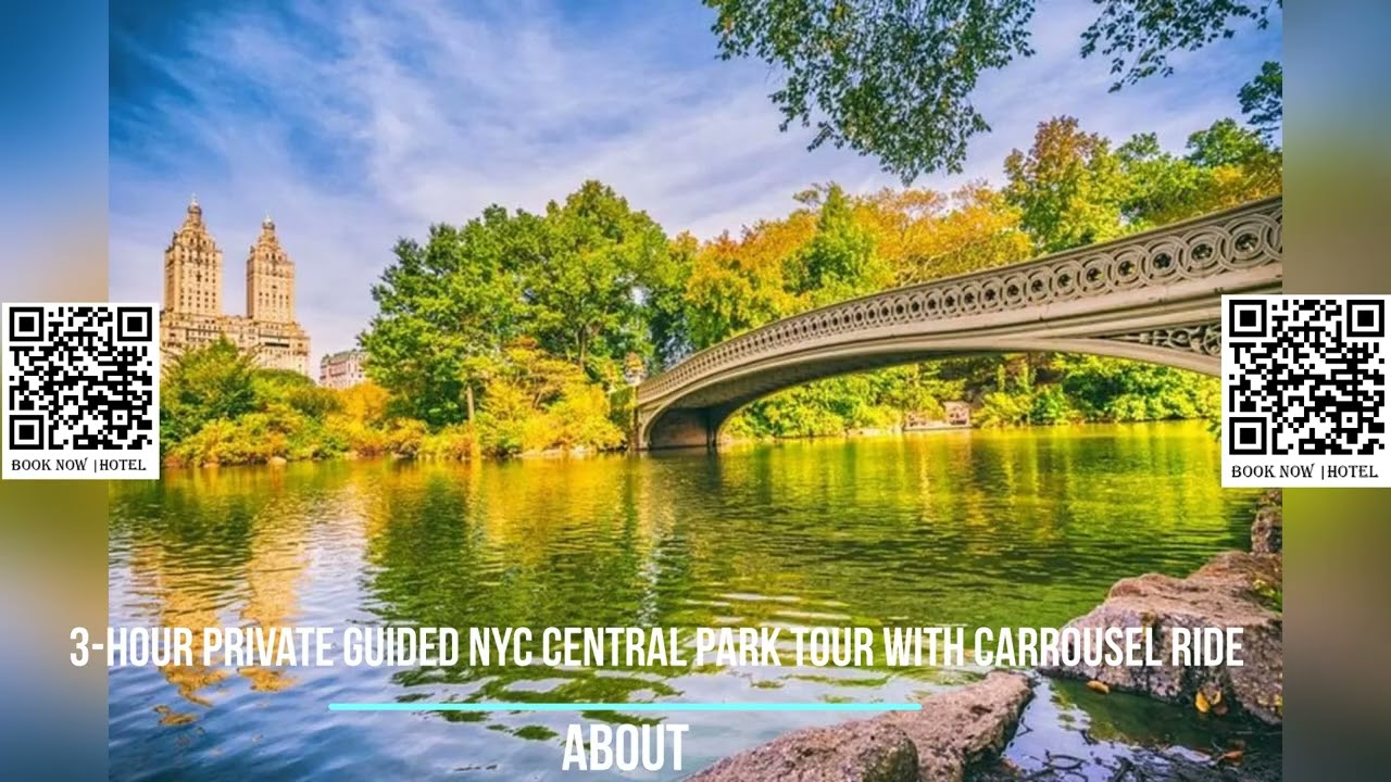 3-Hour Private Guided NYC Central Park Tour with Carrousel Ride