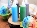 Easy and Best Homemade Shave Ice Syrup / Snow Cone Syrup in Instant Pot