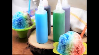 Easy And Best Homemade Shave Ice Syrup Snow Cone Syrup In Instant Pot