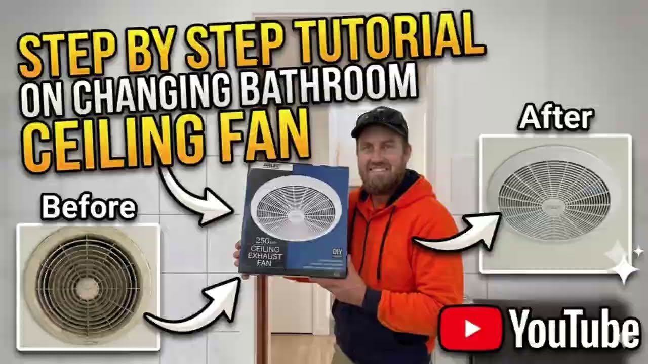 How to Replace a Bathroom Exhaust Fan (DIY & No Electrician Required!)
