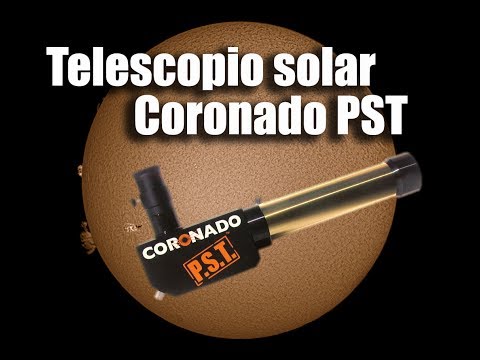 Mi pequeño telescopio solar Coronado PST
