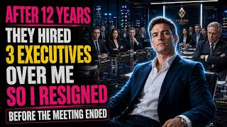 After 12 Years, They Hired Three Executives Over Me—So I Resigned Before the Meeting Ended