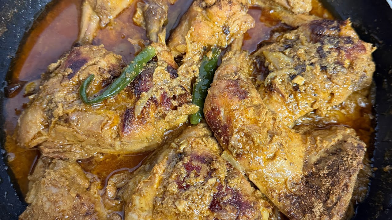 গ্যাসের চুলায় তান্দুরি চিকেন রেসিপি Nanumoni’s Kitchen 