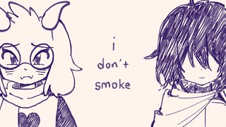 [OLD] i don't smoke - deltarune animatic Resimi