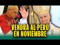 ¿Cuál será su ruta?: El Papa León XIV llegará al Perú en noviembre, confirma el presidente Balcázar