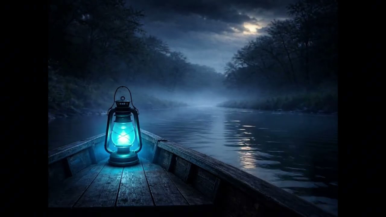 Crossing Quiet Waters at Midnight | Soft Lo-Fi for Sleep