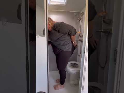 How I Poop Living in my Travel Trailer 🥰 #vanlifegoals #shorts #rvlife