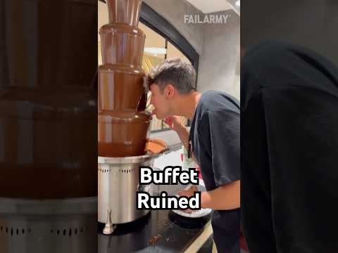 Chocolate Fountain Fail