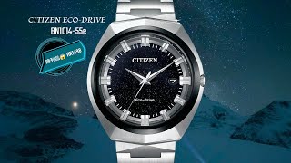 CITIZEN ECO-DRIVE 推介《無邊際閃閃✨星空夜面🌟星辰光動能🌞365days藍寶石錶面BN1014-55e🌌100m🌊》🌩️快閃優惠🥳Hk1498😱91677026