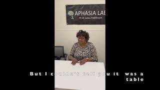 What is Aphasia? Video series: 5