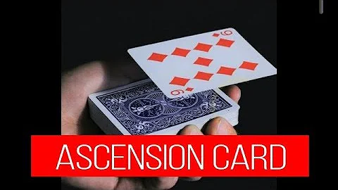 Ascension Card Float Difatta Magic Trick Card Levi...