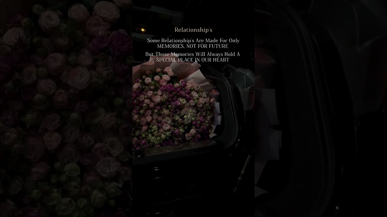 Love That Stays in Memories Forever 🌸 | Romantic Yet Painful Love Quotes