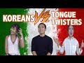 KOREANS  VS ITALIAN TONGUE TWISTERS