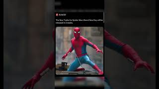 The New Trailer for Spider-Man: Brand New Day will be released in 3 weeks. #spidermanbrandnewday