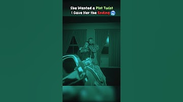 BRO WHAT WAS HER PLAN 💀