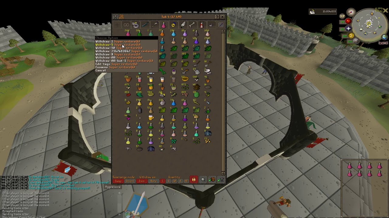 OSRS GIANT MOLE PET HUNT YouTube