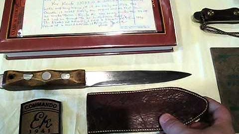 John Ek Commando Knives: Video #6