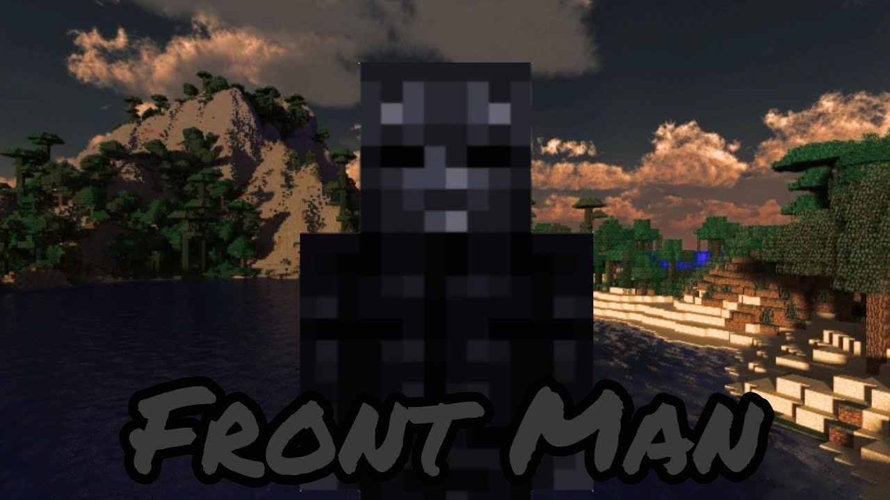 Minecraft how to build The Front Man - YouTube