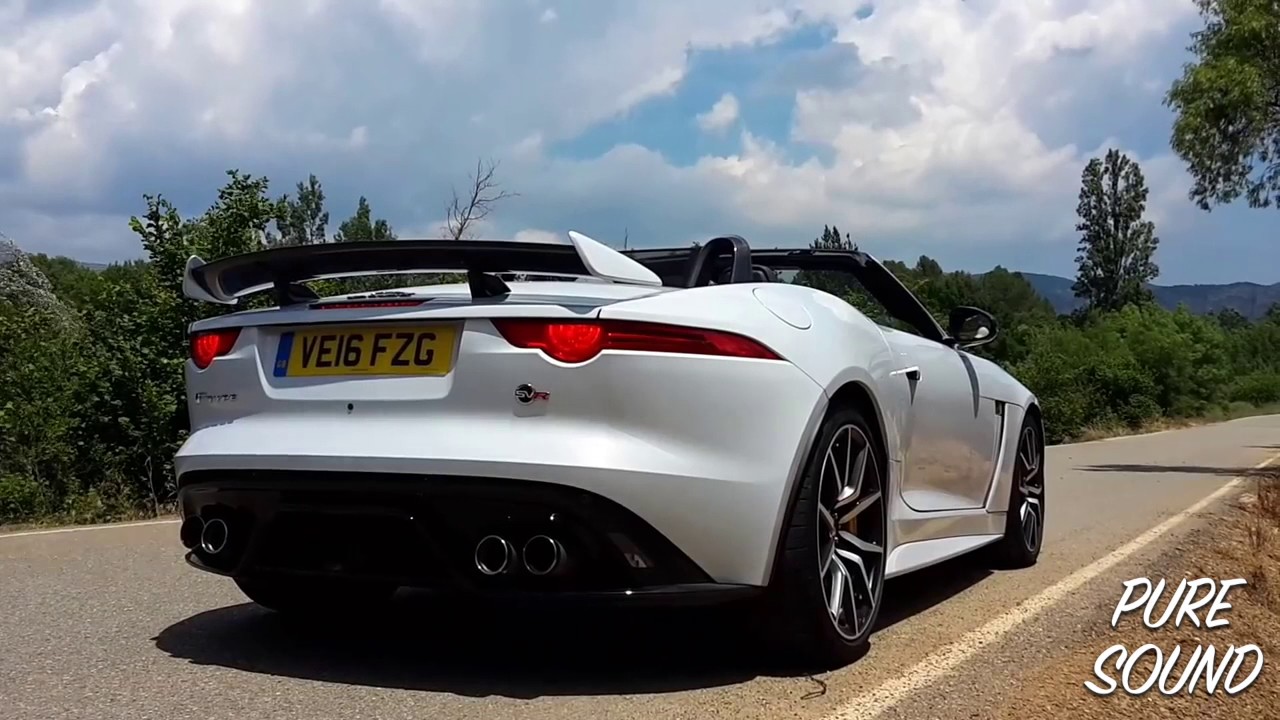 Puresound Insane Jaguar F Type Svr Exhaust Sound Compilation You Puresound Insane Jaguar F Type Svr Exhaust Sound Compilation