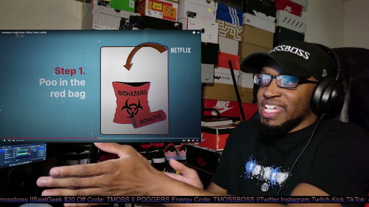 Trainwreck: Poop Cruise | Official Trailer | Netflix REACTION!!