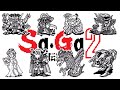 GB Sa・Ga２ 秘宝伝説 ボス戦 Final Fantasy Legend Ⅱ Boss Rush ＆ Ending