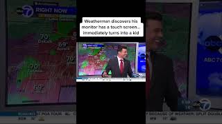 When they realized they could zoom in 🫶🏽😂 (via @dutraweather) #reels  #weather #trending #funny