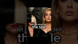 Sia x Adele – Turn the Ashes Into Gold 🌟 #Shorts