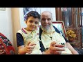 الفنان الكبير نعيم عيسى ولقطات رائعة مع حفيده محمد شريف