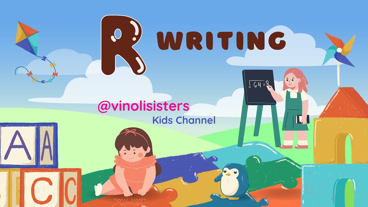 How to R Letter Words Writing ┇Pictures Drawing for Children┇ Kids